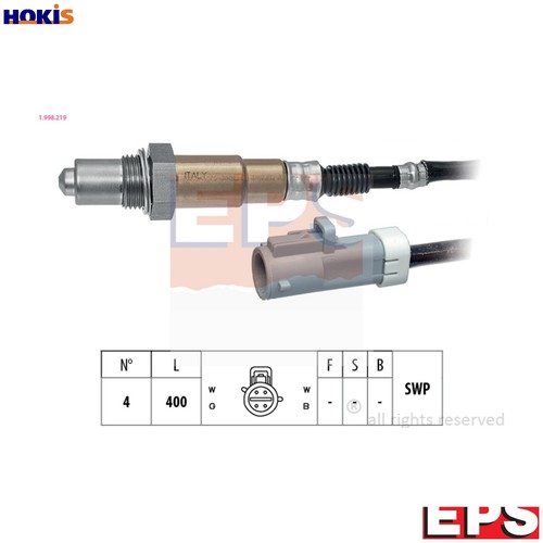 Sensore lambda 998 219 per - 1.998.219,