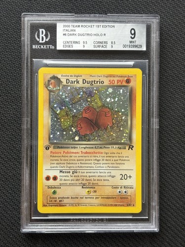 Carta card pokemon - carta, dark