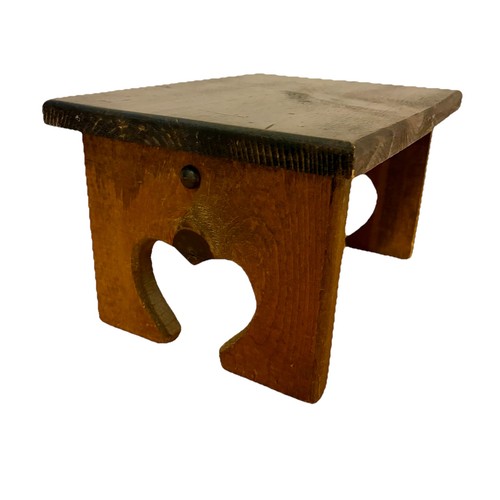 Sgabello legno primitivo - legno,