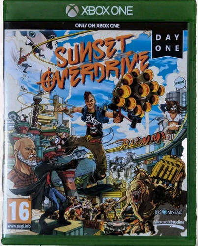 Sunset overdrive day - sunset, one