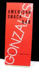 ANNI 60 MILANO AMERICAN SNACK BAR GONZALES MENU' COMPLETO