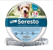 Seresto Collare antiparassitario, Elimina pulci, zecche, pidocchi e protegge dal