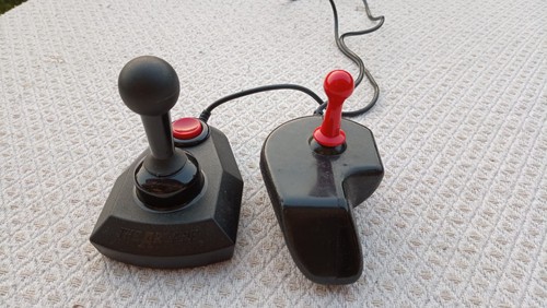 Coppia joystick vintage db9 - coppia,