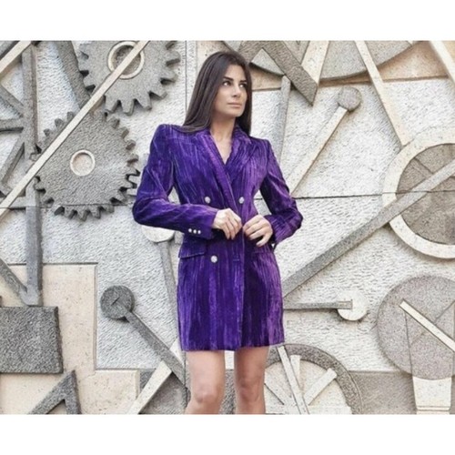 Abito zara viola - abito,