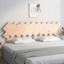 vidaXL Testiera per Letto 196x3x80,5 cm in Legno Massello di Pino