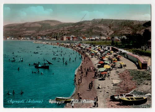 Cartolina salerno agropoli - ,