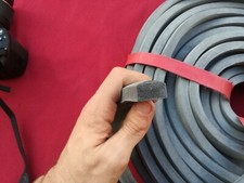 Guarnizione in gomma spugna battuta porta baule auto epoca camion trattori 