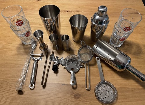 Set mixer bar - set, cocktail
