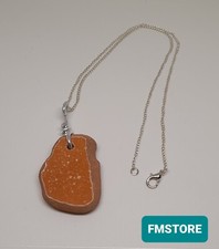 Collana Artigianale con Ciondolo Charm In Ceramica Di Mare - Sea Pottery Sicily