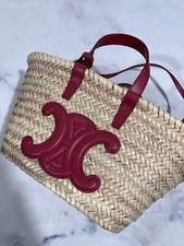 CELINE PANIER FOGLIE DI PALMA