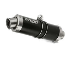 Terminale di Scarico Storm GP NERO per SUZUKI GSF 650 BANDIT 2007 > 2015