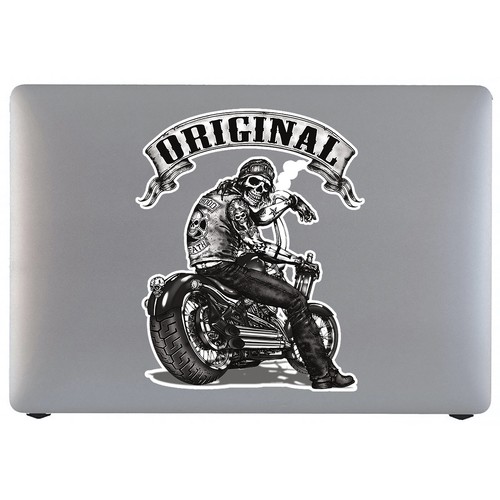 Adesivo motociclista moto - adesivo,