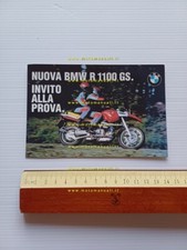BMW R 1100 GS 1994 invito alla prova cartolina originale no depliant