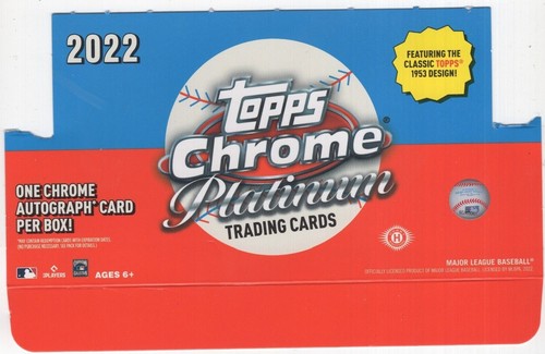 2022 topps chrome platinum - topps,