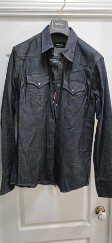 Camicia uomo denim dsquared - camicia,