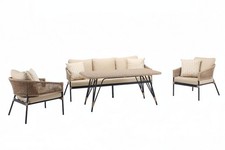 Mobili in rattan set divano