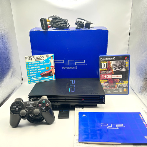 Console ps2 fat completa - console,