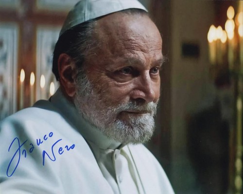 Franco nero foto autografata - nero,