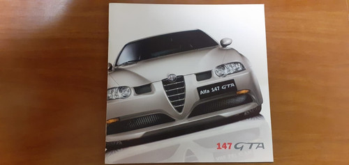 Depliant alfa romeo 147gta - depliant,