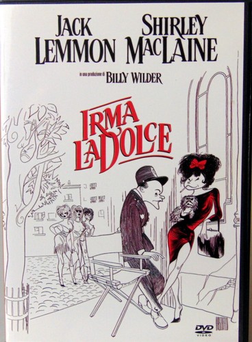 Dvd irma dolce jack - dvd,