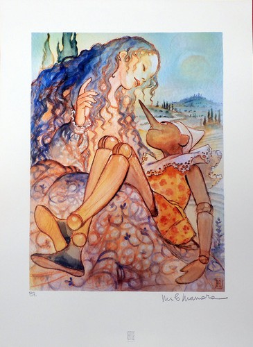Manara stampa firmata - stampa,