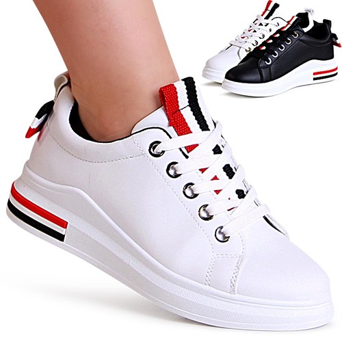 Sneaker plateau donna con - plateau, da