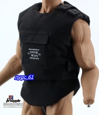 1/6 Black Bulletproof Tactical