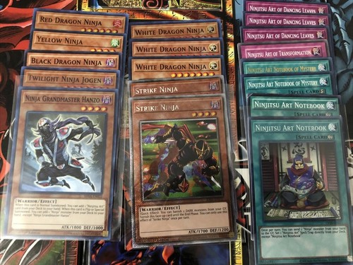 Mazzo carte yugioh ninja - 41,