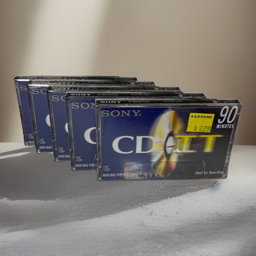 Pack sony blank audio - 5-pack,