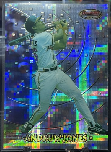 Andruw jones 1997 bowman - andruw,