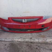Paraurti Anteriore Completo di Griglie Fendinebbia Honda Jazz 1 Serie 2006 Rosso