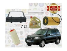 KIT TAGLIANDO 4 FILTRI + 7LT OLIO CASTROL 5W30 LAND ROVER FREELANDER I 2.0 TD4
