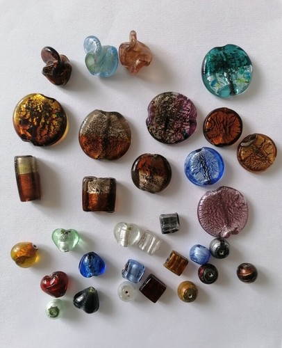 Perle vetro murano - di,