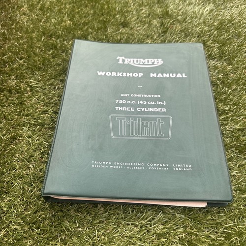 Manuale triumph t150 - t150, trident
