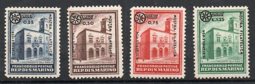San marino 1934 serie - marino,
