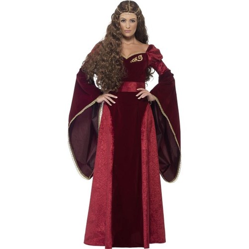 Smiffys deluxe medieval queen - deluxe,