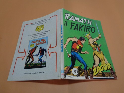 Zagor scritta rossa 64 - scritta,