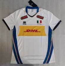 MN139 ERREA FIPAV DHL MAGLIA LIBERO REPLICA ITALIA JERSEY ITALY VOLLEY
