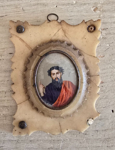 Antico quadro san pietro - antico,