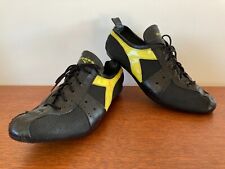 COLLECTOR ! Chaussures DIADORA (T44) Année 1984 Vintage Cycling Shoes Eroica