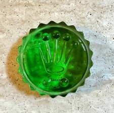 ROLEX FERMACARTE corona verde vetro Salviati Paperweight Press Papier