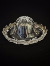 Tazza 16x7 cm Portalampada Vetro Murano Ricambio Lampadario Classico Veneziano