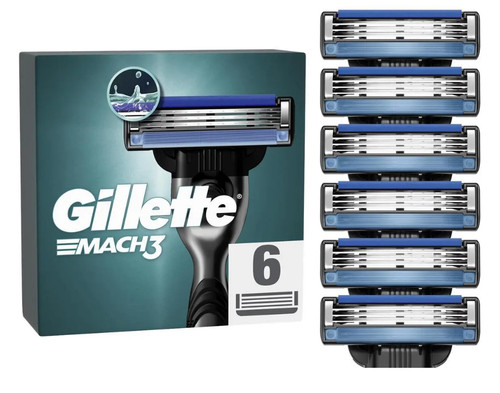 Pack lames gillette mach3 - 6,