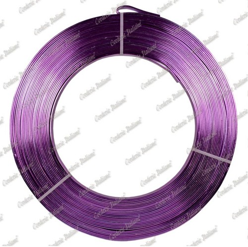 Filo alluminio piatto lavanda