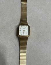 Citizen Orologio Vintage Raro Laminato In Oro Quartz