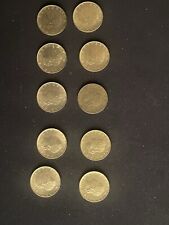 Lotto C: 10 Monete Da 20 Lire