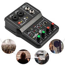 2 Channel Mini Audio Mixer