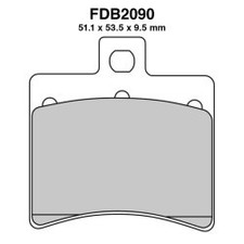 Pastiglie Ferodo FDB2090P per