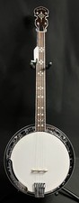 Banjo Bluegrass tono oro BG-150F a 5 corde con flangia tabacco Sunburst con borsa gig
