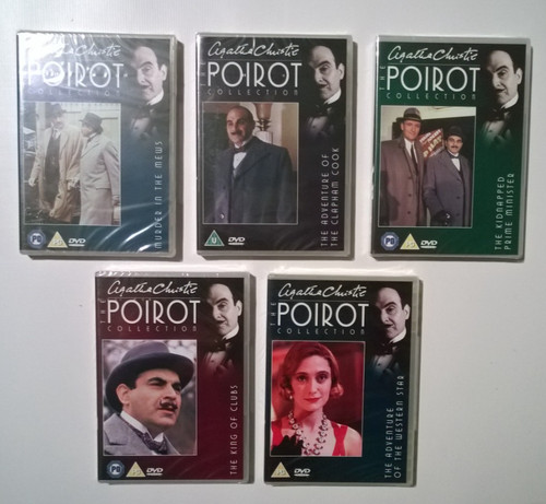 Agatha christie poirot dvd - christie,